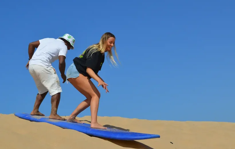Sandboarding excursion from Agadir